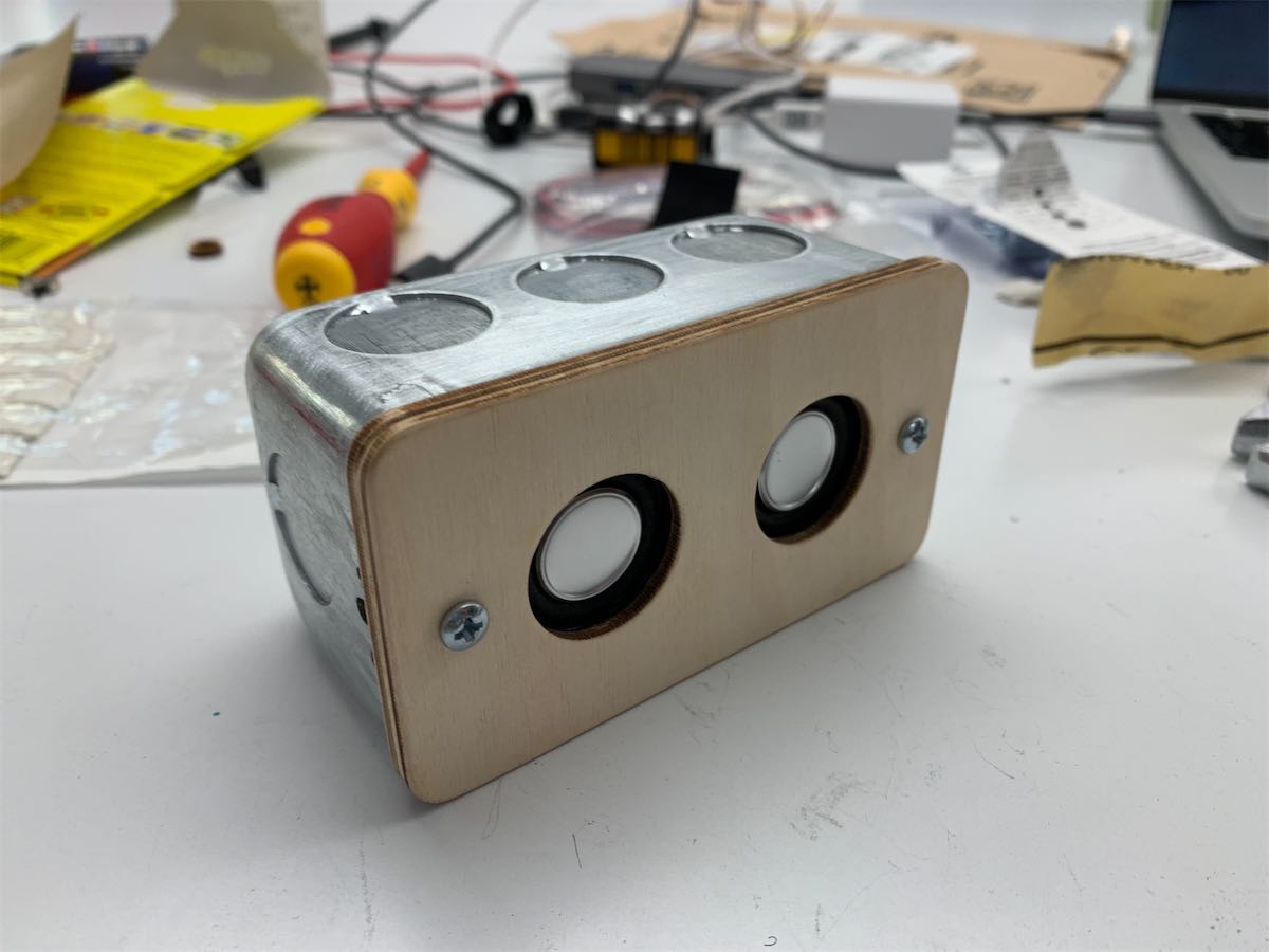 finished speaker